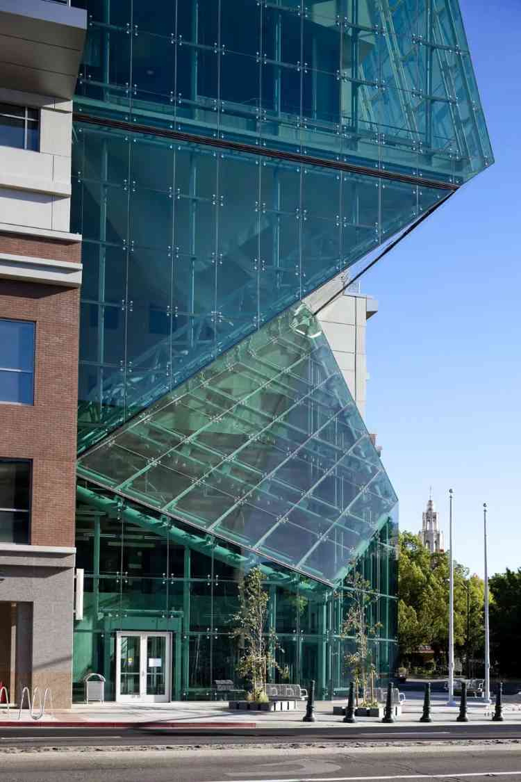 Atriums Point Supported Glass Façade Metal Works  | Architecturally Exposed Steel