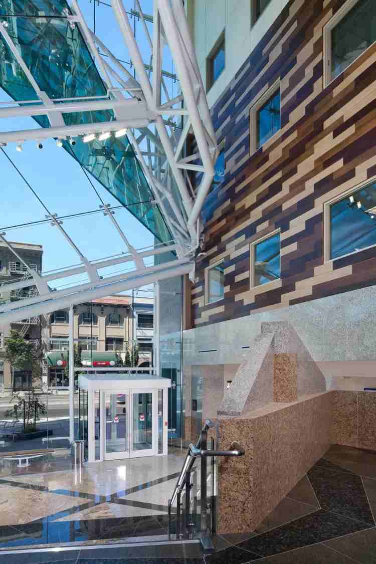 Atriums Point Supported Glass Façade Metal Works  | Architecturally Exposed Steel