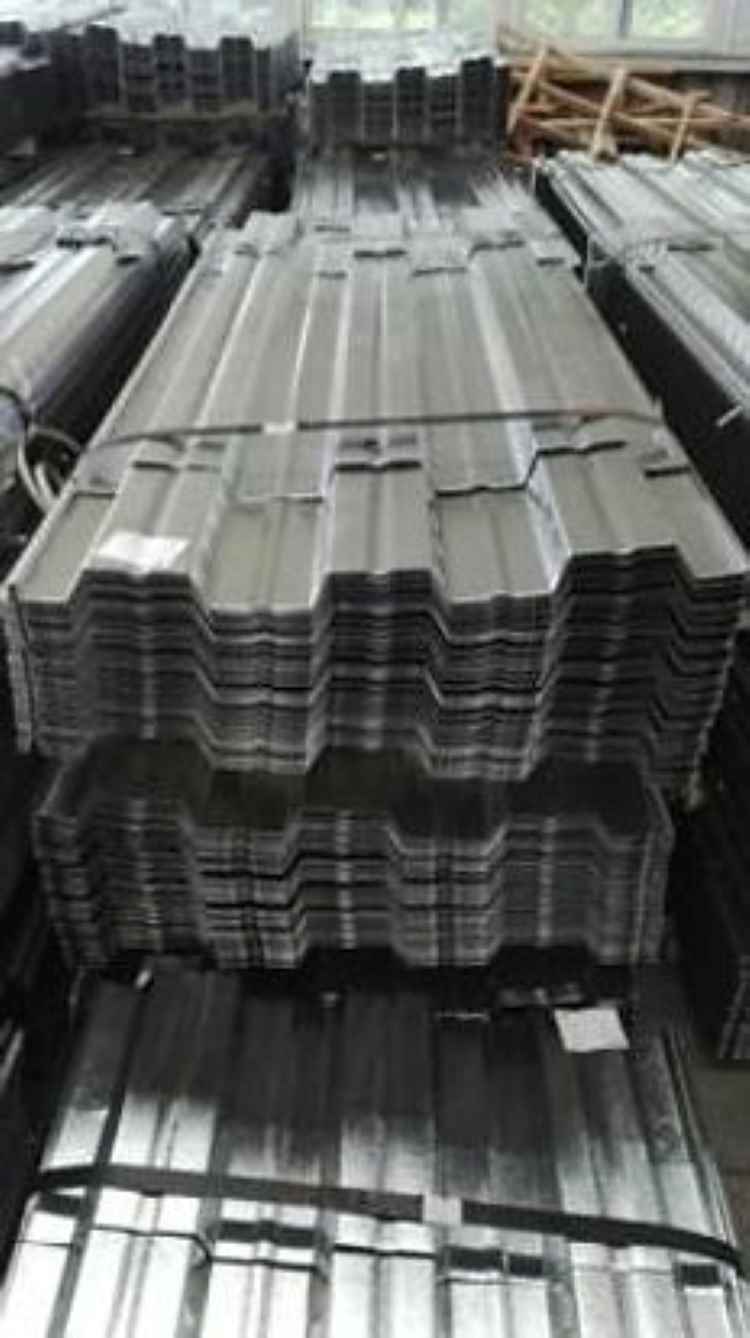 Oro Bridge Girder Frame works: Corrugated Galvaized Steel Sheet Deck Floor Panel XY-51-305-915 Thickness=1mm for site concrete floor slab cast-in-situ