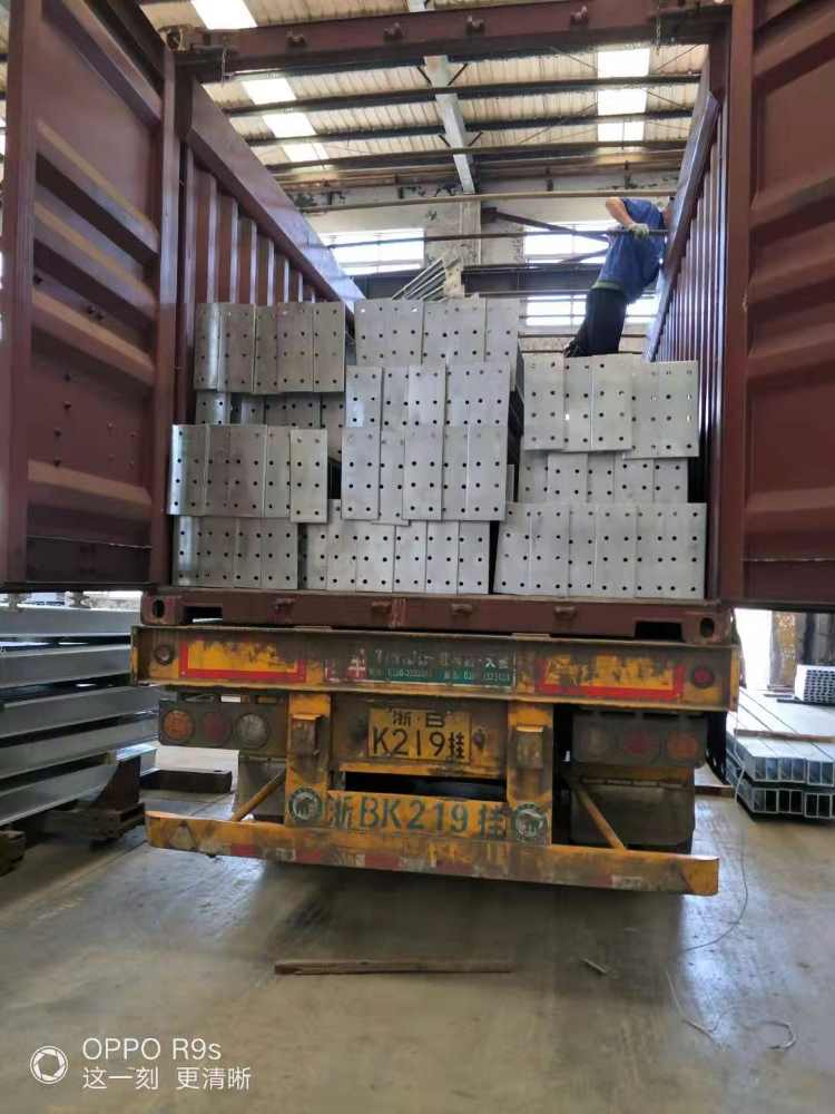 Container Reefer Rack Steel Scalffolding,Shuaiba Container Terminal,Kuwait: Structures Fabrication,Galvanization and Packing and Container Under-going  