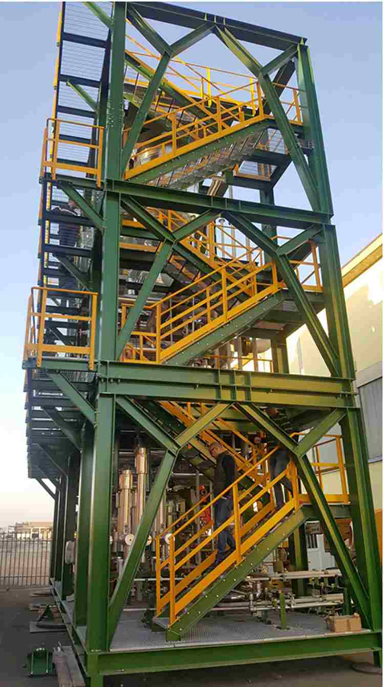 Skid-mounted Reefer Rack Modular Gantry Structures, Dangote Oil Refining,India
