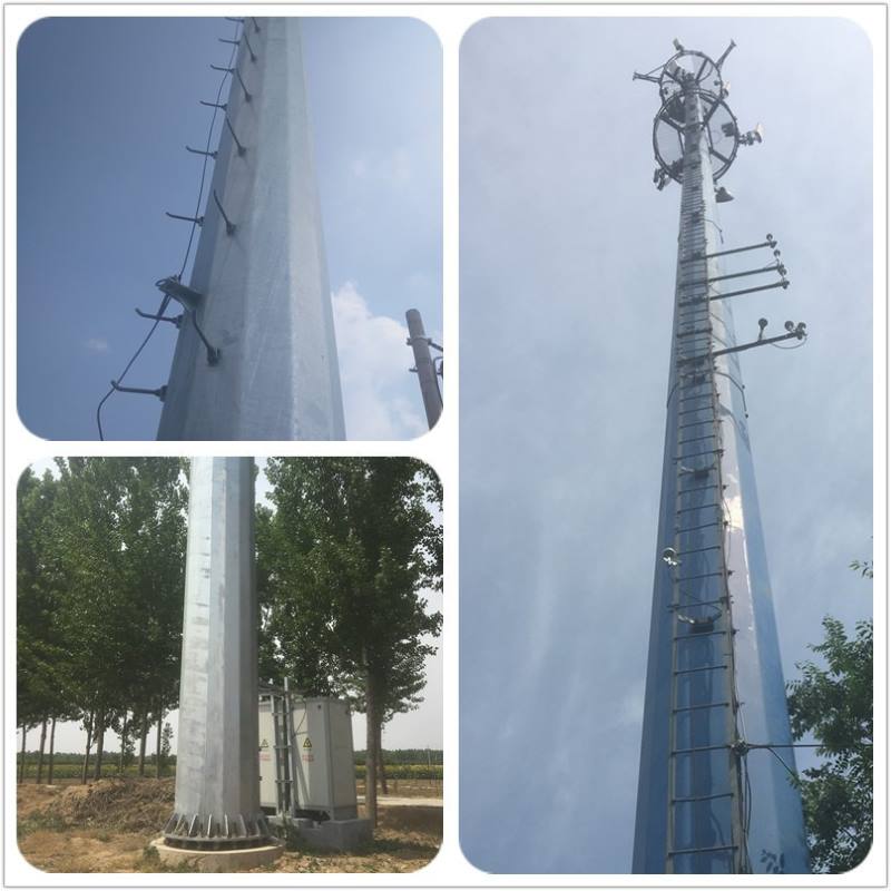 Self Supporting Single Tube Steel Towers  | Communication  | Power Transmission