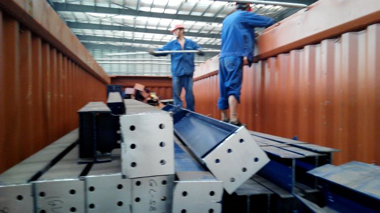 Steel Steel Reefer Racks for Staking Cold Storage Containers of Berths,Umm Qasr,Iraq: Completion of Installation 